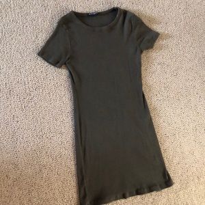 Brandy Melville Dark Green Dress